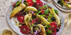 Sicilian citrus salad.