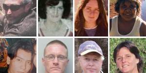 Faces of the 2022 National Missing Persons Week campaign.