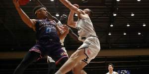 The NBL career of Tai Webster (left) could be over due to his stance against COVID-19 vaccination.