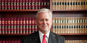 Justice Richard White of the Federal Court. 