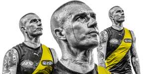Richmond champion Dustin Martin plays his 300th game this weekend,in a storied AFL career.