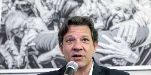 Financial markets are just as spooked that former Sao Paulo mayor Fernando Haddad could become Brazil's president as they were when his mentor Lula was elected 16 years ago. 