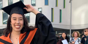 “Take every opportunity”:Laura Chung graduated from UTS with a BA in journalism and social political science in 2018.