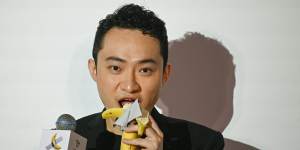 Crypto executive eats banana artwork bought for $9.6 million,says it tasted ‘quite good’