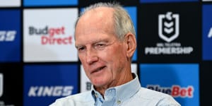 ‘I feel sorry for you blokes’:The Wayne Bennett speech that got Dolphins flying