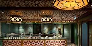 There’s a wide variety of cuisines available,including curries at Mowgli’s Eatery.