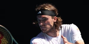 Amid the carnage,Tsitsipas enjoys another pleasant day out