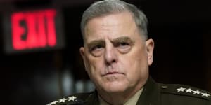 General Mark Milley,the chairman of the US Joint Chiefs of Staff,said any military intervention in Taiwan would come at a high cost.