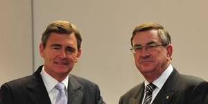 Former Victoria premier John Brumby and navy veteran John Lord are board members of Huawei Australia,along with former foreign minister Alexander Downer.