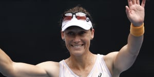 ‘I am about to cry’:Stosur nears end of Australian Open farewell tour