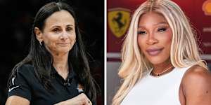 Sandy Brondello is the new head coach of the Toronto Tempo,part owned by Serena Williams.
