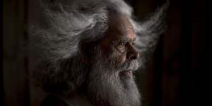 Aboriginal actor and activisit Uncle Jack Charles. 
