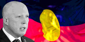 Peter Dutton,the man who champions No. But might his image be just what the Yes campaign needs?