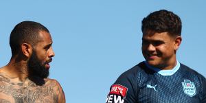 Josh Addo-Carr and Latrell Mitchell.