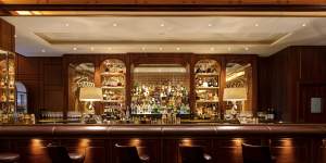 Le Bar Americain in the Hotel de Paris.
