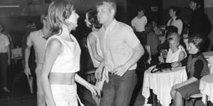 Even boomers were young once:teenagers do the stomp at Surf City in Sydney's Kings Cross in 1963. 