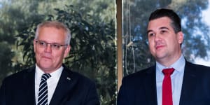 Former Prime Minister Scott Morrison visited Michael Sukkar’s electorate of Deakin during the election campaign. It may have turned out to be the kiss of death.