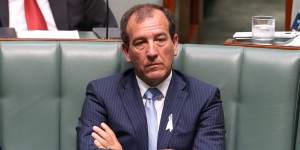 Mal Brough during question time on Tuesday.