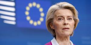 EU’s president,Ursula von der Leyen,upset Beijing when she said the global auto industry was being overrun by cheap Chinese EVs with prices kept “artificially low by huge state subsidies.”