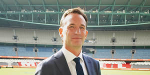 The AFL’s new chief executive,Andrew Dillon.
