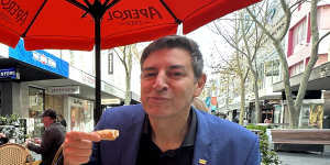 Perth Lord Mayor – and Liberal candidate for Churchlands – Basil Zempilas.