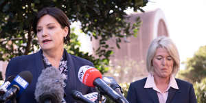 NSW Labor leader Jodi McKay and deputy leader Yasmin Catley insist they knew nothing about a dirt file on leadership rival Chris Minns.