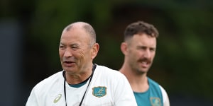 The equation for the Wallabies to progress is more complicated than former maths teacher Eddie Jones would like.