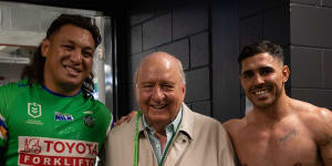 He saved my life:Why Alan Jones was sitting in Stuart’s coaches box