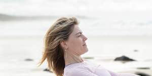 Michelle Delaney has shifted her focus from weight loss to strength and flexibility to create lasting change.