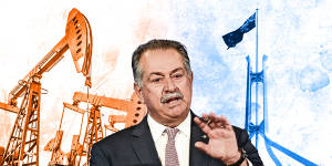 Andrew Liveris - the chemicals tycoon and architect of Australia’s gas-led recovery. 