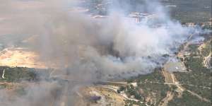 Dangerous winds are set to hamper efforts to bring the Kwinana fire under control.