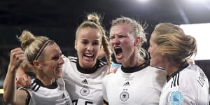 Popp double sends Germany into Euro final against England