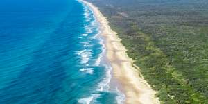 Fraser Island is the largest sand island in the world.
