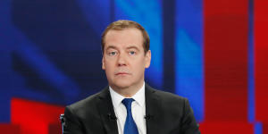 Russian prime minister Dmitry Medvedev admitted Russia has a problem with doping but still suggested the decision smacked of"anti-Russian hysteria".