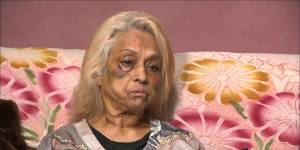 Ninette Simons,76,was assaulted in her own home by men pretending to be police officers.