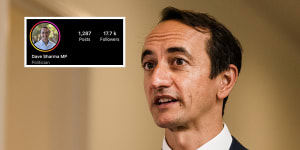 Dave Sharma claims digital dirty tricks behind Instagram follower surge