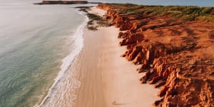 Western Beach,Kooljaman at Cape Leveque. Western Australia was a revelation – a huge,rambling state full of perfect beaches and a thriving underwater world.