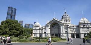 The Royal Exhibition Building as it stands today.
