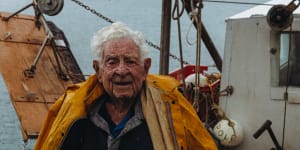 ‘Not work,it’s a passion’:Pro fisherman Santo still hooked at 101