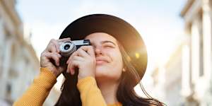 Travel can be viewed outside of a lens.