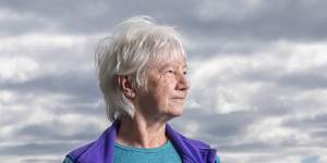 Lesbian Action Group committee member Carole Ann,pictured in August 2023.