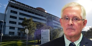 Dr Richard Ashby was the chief executive of eHealth Queensland until his resignation on Thursday January 31.CREDIT:AAP and Brisbane Times.