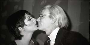 Andy Warhol and Liza Minnelli,1978.
