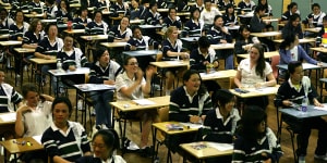 Just 7 per cent of females study higher-level mathematics,compared to 12 per cent of males.