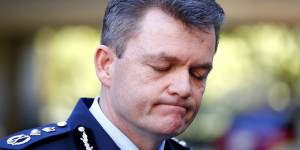 Australian Federal Police Commissioner Andrew Colvin.