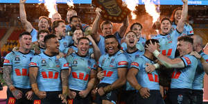 Holy Moses:NSW reclaim Origin shield after injured half stars in wild decider