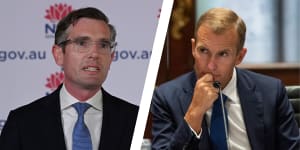 NSW Treasurer Dominic Perrottet and Minister for Planning and Public Spaces Rob Stokes are the frontrunners to replace Gladys Berejiklian.