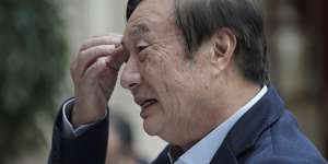 Ren Zhengfei,founder and CEO of Huawei.