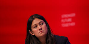 Would kick Australia out of the G7 over climate inaction:Lisa Nandy,British Labour foreign affairs spokeswoman,in Brighton,England,on Monday.