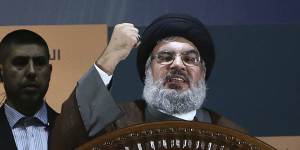 Hezbollah leader Hassan Nasrallah.